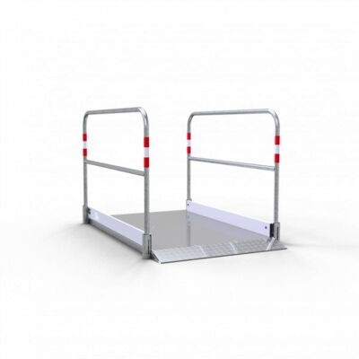 Aluminium and steel #trench bridge