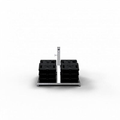 Sign stand according to TL #type CROSSING