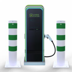 Impact protection bollards#as e-charging post protection