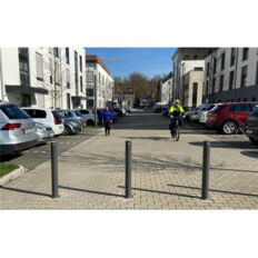 Ornamental bollard#steel tube Ø 102 mm