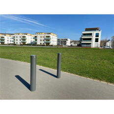 Ornamental bollard#steel tube Ø 150 mm