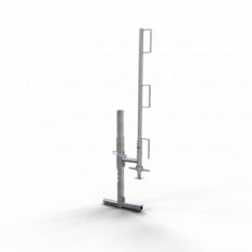 SET#with 1 multi safety clamp #and guardrail post