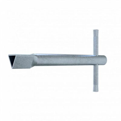 Triangular socket wrench#for litter bins