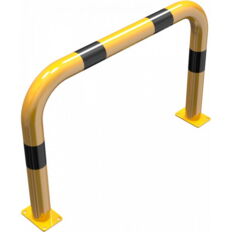 Anti-nudge hoop#steel tube Ø 76 mm#yellow / black