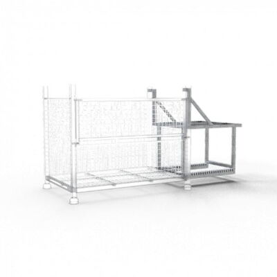 Transport basket #for 44 flat panels