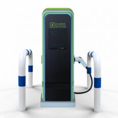 Impact protection bars #as e-charging post protection