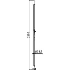 Diagonal brace#for crank & universal scaffolding trestle